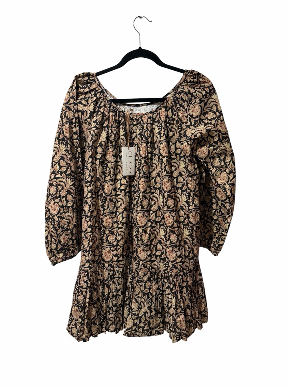 NWT—Clara The Label Floral Boho Mini Dress